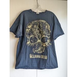 Fruit of the Loom Men Cotton AMC The Walking Dead Graphic Printed T-shirt Size L